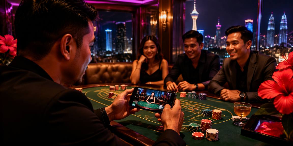 Meja Live Casino dengan Dealer Profesional